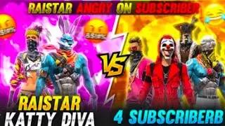 Raistar & Katty VS 4Subscriber Part-1 Raistar Funny Gali Moments😂 #raistar #gyangaming #freefire  