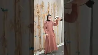 Yasmin dress by zr premium crinkle gamis polos