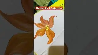 #trending #trendingshorts #trendingsong #diy #handpainting #handpaintedfabric #handpainted #flowers