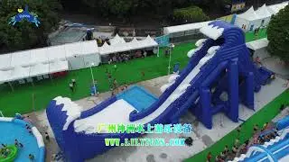 inflatable water park in Guangzhou Of China -- Made by LILYTOYS