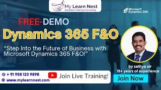 Microsoft Dynamics 365 Finance & Operations Explained | Free Live Demo Class 2025