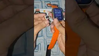How to insert sim card a in T800 ultra smart watch ✅️ #video #videoviral #smartwatch