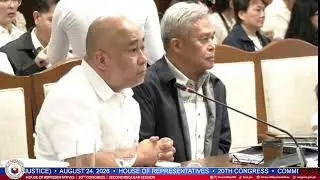 COMMITTEE ON APPROPRIATIONS (DEPARTMENT OF JUSTICE) AUGUST 24, 2026