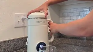 MOVNO 8 IN 1 Nut Milk Maker Machine, 40OZ Capacity Homemade Almond, Oat, Coconut, Plant-Based Milks