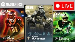 MUT 26 TEAM BUILDERS + TEAM CAPTAINS LIVE! LTD MATHIEU 86! HUGE MARKET UPDATES NMS...