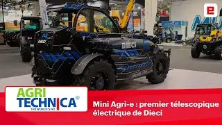 Un télescopique ELECTRIQUE Dieci à batteries INTERCHANGEABLES