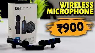 K35 Wireless Microphone | Laptop, iPhone, Android, DSLR Camera | Review