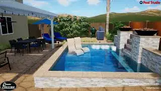 Benitez Cocktail Pool design by Premier Pools and Spas San Diego