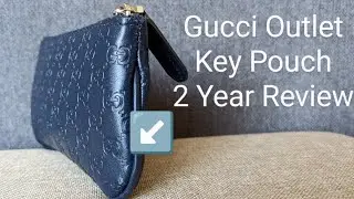 Would I Repurchase the Gucci Outlet Key Pouch? 2 Year Wear and Tear Review