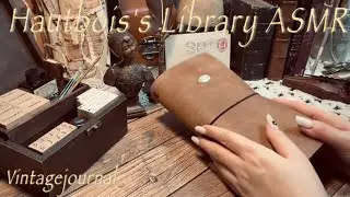 ASMR 🎙️🎧 🕍 빈티지 다이어리꾸미기 📜 vintagejournal 📖✂️ 다꾸asmr #빈티지다꾸asmr #asmr ㆍ