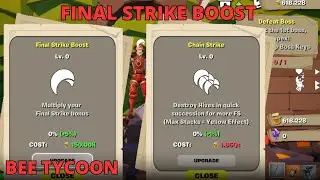 HOW To Upgrade Final Strike Boost BEE TYCOON MAP FORNITE CREATIVE TUTORIAL Final strike boost