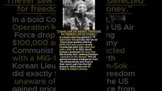 He defected for freedom. He had no idea there was a $1 million reward.