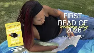 my first read of 2026✨| convenience store woman & reading outside