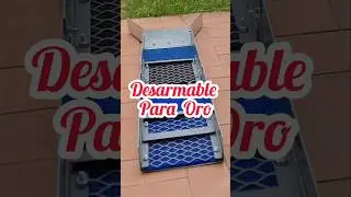 Clasificadora De Oro Port&aacute;til Desarmable y Ultra Liviana #oro #minas #mineria #colombia