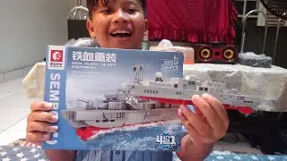 Building a Sembo Block Iron Blood Heavy Equipment Part 3 | Afbum Meet and Fun sedang #live !