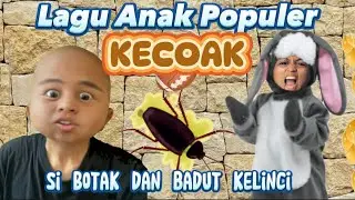 KECOAK, si Botak dan badut Kelinci, Lagu Anak Populer - KBeeb #laguanak #cicak #badut