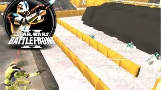 Star Wars Battlefront 2 Mods (HD): Malastare: Gran Compound-  Lazer Tag
