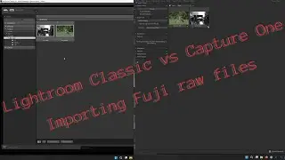 Импорт файлов Fuji Raw в Lightroom и Capture One.