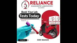 Book Your Lab Tests Today || Reliance Diagnostic Laboratory and Clinic's || 2024