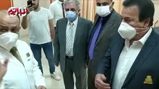 وزير الصحة ومحافظ الدقهلية يتفقدان مستشفي المنصورة التخصصي