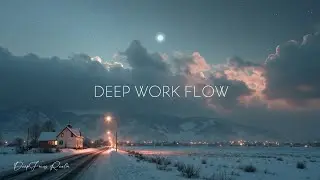 Chillout Work Beats & Calming Focus Music - Winter Study Ambience for Deep Concentration