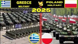 Greece vs Poland military Power 2025 | Greek vs Polish Army 2025 | Hellenic, Polish