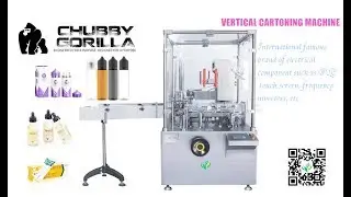 Vertical cartoning machine with manual leaflet folding inserting system forsmall box carton packer