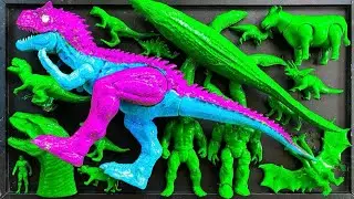 Dinosaurus Jurassic World Dominion: T-rex/ Brachiosaurus/ Skibidi/ Spider-Man/ KingKong/ KingGidorah