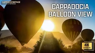 Cappadocia Hot Air Balloon View Turkey