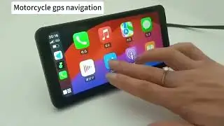Motorcycle navigation ☞6.3 inch☞wifi☞wirless carplay/android auto☞Bluetooth​☞sTire pressure sensor