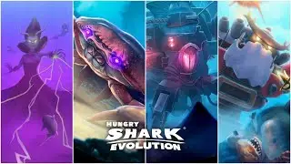 HUNGRY SHARK - ALL BOSSES