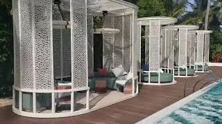 Soaking in Paradise: W Maldives WET Deck & Pool, May 2025 #WMaldives #MaldivesResorts #Maldives2025