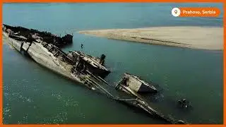 Slideshow: Sunken German warships emerge in drought-hit Europe
