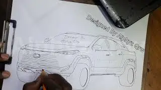 Lexus Pick-up Truck Design (How to draw New Lexus Pick-up Truck)