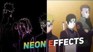 Neon effect video tutorial by Kinemaster