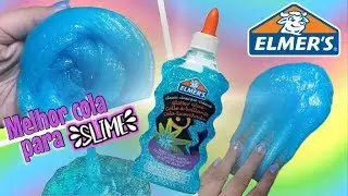 TESTANDO COLA ELMERS | MELHOR COLA DO MUNDO PARA FAZER SLIME