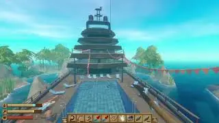 Raft W/KnowItAllDM Episode 11, Now that's a BIG Boat
