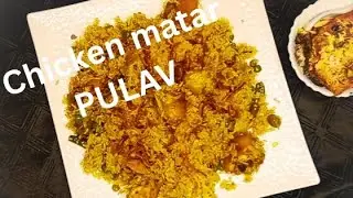 Chicken matar pulao recipe I Nisha Home cafe 