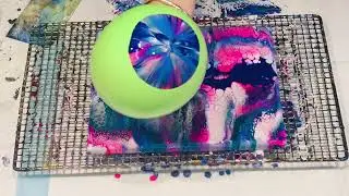 HOW TO MIX 4 PERFECT CELLS~ NEW Globalcolours KIS pouring medium created 4 ACRYLIC FLUID ART