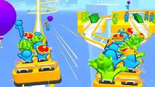 Runner Coaster ~ Gameplay Walkthrough ~ All Levels ( iOS , Android )