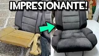 RESTAURAMOS y MEJORAMOS los ASIENTOS GTI y quedan COMO NUEVOS 😲 | Peugeot 205 GTD
