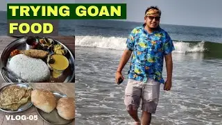 Trying GOAN food First Time - Fish Thali, Chicken Vindaloo, Poee bread