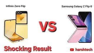 Samsung Z Flip 6 vs Infinix Zero flip || Flip vs Flip 🤑 