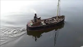 My maiden trip with the Clyde puffer Inchcolm from Leith
