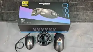 nextbase 380gwx + rear camra with parking mode & App set up