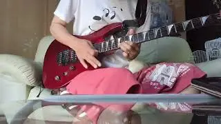 get you on the run / treat guitar solo cover (with fancy rat)