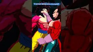 Вегета зашёл слишком далеко в схватке с Супер Сайяном 4 Гоку 😤🔥! #dragonballlegends #dblegends #s...