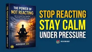 The Power of Not Reacting: How to Control Your Emotions, Stay Calm & Think Clearly | Full Audiobook