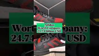 Top 4 Richest Sports Brand In 2022. #shorts