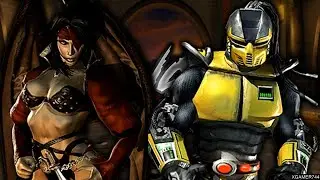Mortal Kombat: Deadly Alliance - Nitara Vs. Cyrax